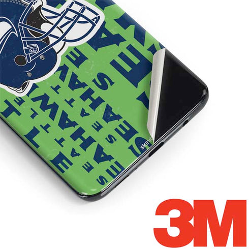 NFL Seattle Seahawks - Blast Green Galaxy S9 Skin