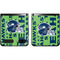 NFL Seattle Seahawks - Blast Green Galaxy Z Flip Skin