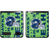 NFL Seattle Seahawks - Blast Green Galaxy Z Flip Skin