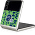 NFL Seattle Seahawks - Blast Green Galaxy Z Flip3 5G Skin