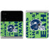 NFL Seattle Seahawks - Blast Green Galaxy Z Flip4 5G Skin