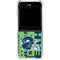NFL Seattle Seahawks - Blast Green Galaxy Z Flip5 5G Clear Case