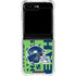 NFL Seattle Seahawks - Blast Green Galaxy Z Flip5 5G Clear Case