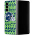 NFL Seattle Seahawks - Blast Green Galaxy Z Fold4 5G Skin