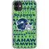 NFL Seattle Seahawks - Blast Green iPhone 11 Clear Case