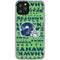 NFL Seattle Seahawks - Blast Green iPhone 11 Pro Clear Case