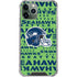 NFL Seattle Seahawks - Blast Green iPhone 11 Pro Max Clear Case