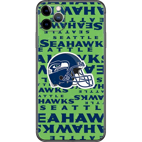 NFL Seattle Seahawks - Blast Green iPhone 11 Pro Max Skin