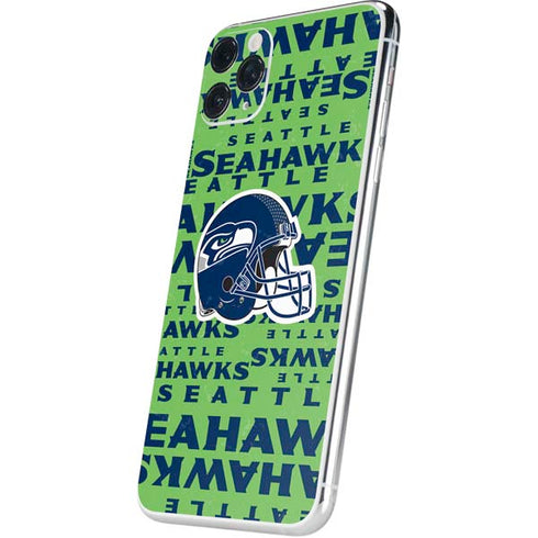 NFL Seattle Seahawks - Blast Green iPhone 11 Pro Max Skin