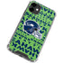 NFL Seattle Seahawks - Blast Green iPhone 12 Clear Case