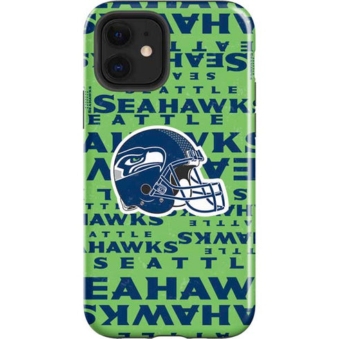 NFL Seattle Seahawks - Blast Green iPhone 12 Impact Case