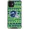 NFL Seattle Seahawks - Blast Green iPhone 12 Mini Clear Case