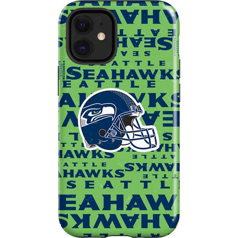 NFL Seattle Seahawks - Blast Green iPhone 12 Mini Impact Case