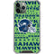 NFL Seattle Seahawks - Blast Green iPhone 12 Pro Clear Case