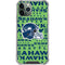 NFL Seattle Seahawks - Blast Green iPhone 12 Pro Max Clear Case