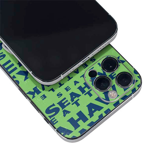 NFL Seattle Seahawks - Blast Green iPhone 12 Pro Max Skin