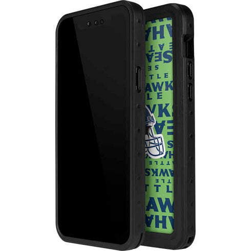 NFL Seattle Seahawks - Blast Green iPhone 12 Pro Waterproof Case