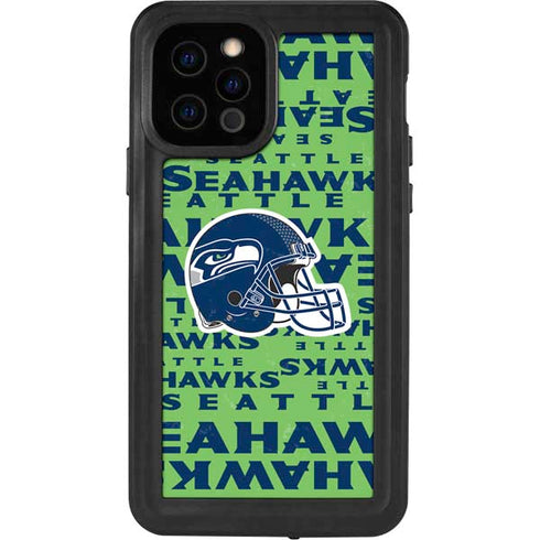 NFL Seattle Seahawks - Blast Green iPhone 12 Pro Waterproof Case