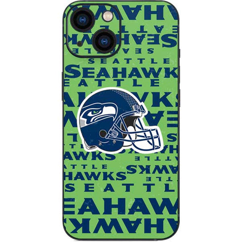 NFL Seattle Seahawks - Blast Green iPhone 13 Mini Skin