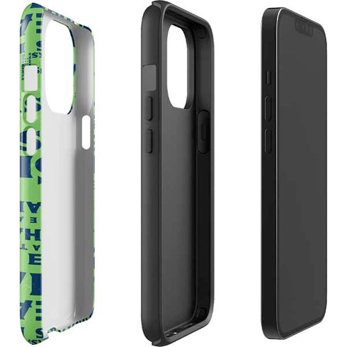 NFL Seattle Seahawks - Blast Green iPhone 13 Pro Impact Case