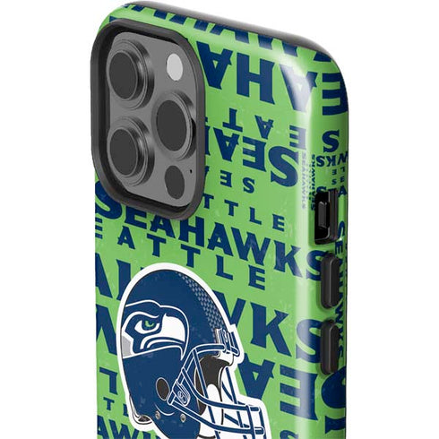 NFL Seattle Seahawks - Blast Green iPhone 13 Pro Max Impact Case