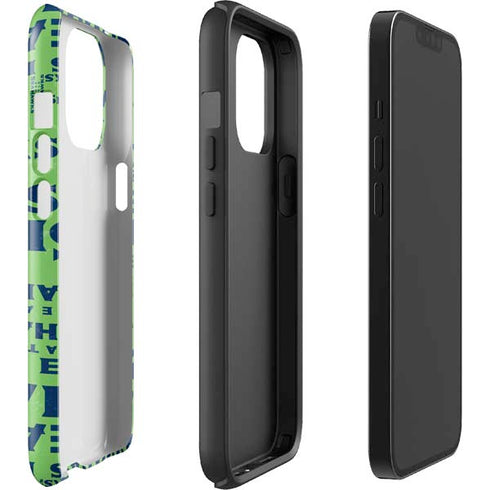 NFL Seattle Seahawks - Blast Green iPhone 13 Pro Max Impact Case