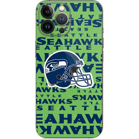 NFL Seattle Seahawks - Blast Green iPhone 13 Pro Max Skin