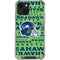 NFL Seattle Seahawks - Blast Green iPhone 14 Plus Clear Case