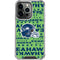 NFL Seattle Seahawks - Blast Green iPhone 15 Pro Clear Case