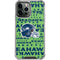 NFL Seattle Seahawks - Blast Green iPhone 14 Pro Max Clear Case