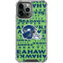 NFL Seattle Seahawks - Blast Green iPhone 14 Pro Max Clear Case