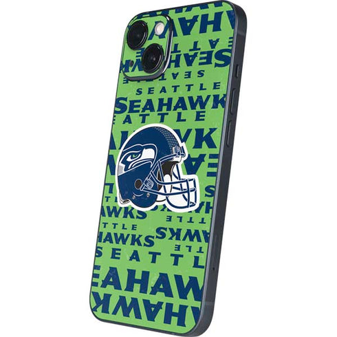 NFL Seattle Seahawks - Blast Green iPhone 14 Skin