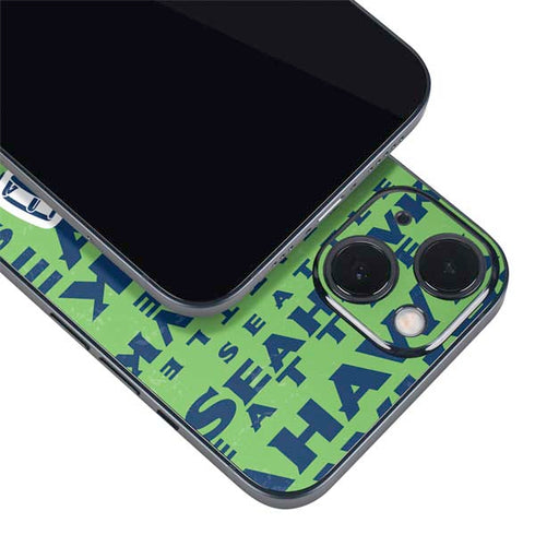 NFL Seattle Seahawks - Blast Green iPhone 14 Skin