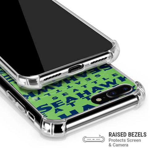 NFL Seattle Seahawks - Blast Green iPhone 7/8 Plus Clear Case