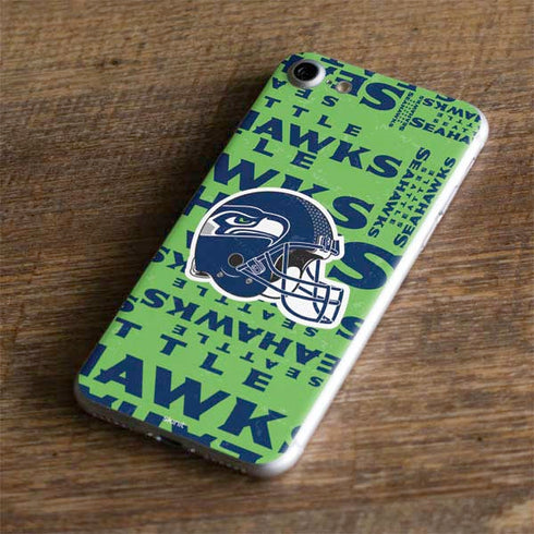 NFL Seattle Seahawks - Blast Green iPhone 7 Skin