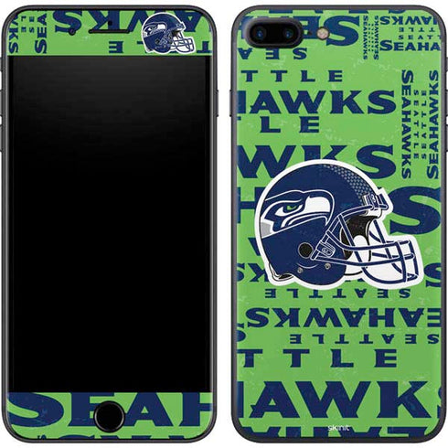 NFL Seattle Seahawks - Blast Green iPhone 8 Plus Skin