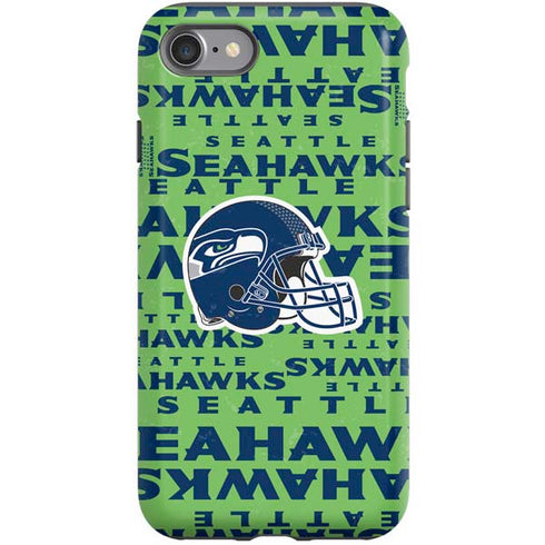 NFL Seattle Seahawks - Blast Green iPhone SE (2nd & 3rd Gen) Pro Case