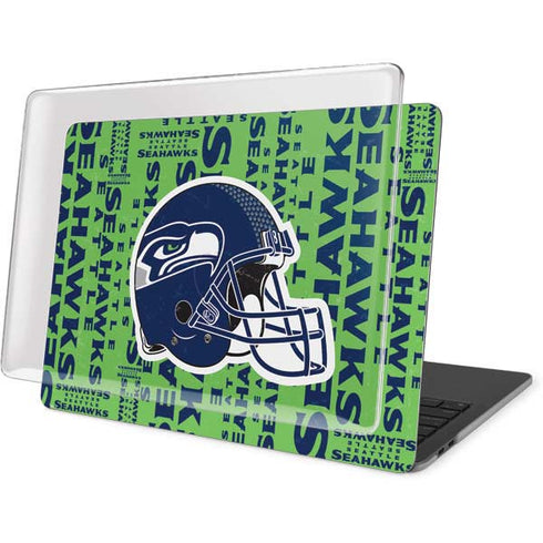 NFL Seattle Seahawks - Blast Green MacBook Pro 13in (2020) Case plus Skin