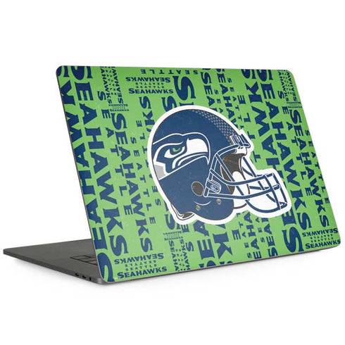 NFL Seattle Seahawks - Blast Green Apple MacBook Pro 15-inch Skin