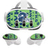 NFL Seattle Seahawks - Blast Green Meta Quest 3 Skin