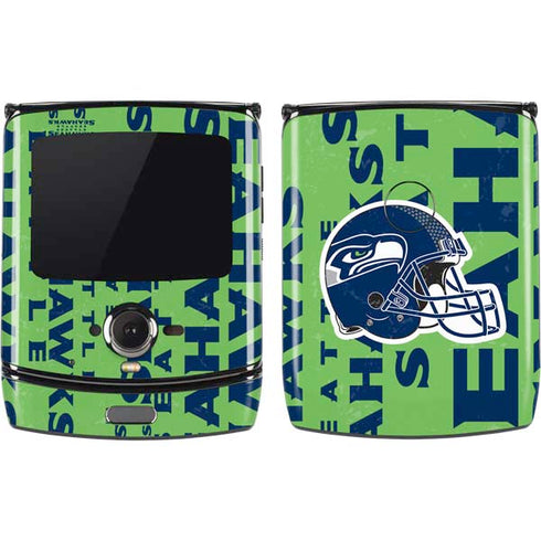 NFL Seattle Seahawks - Blast Green Motorola RAZR Skin
