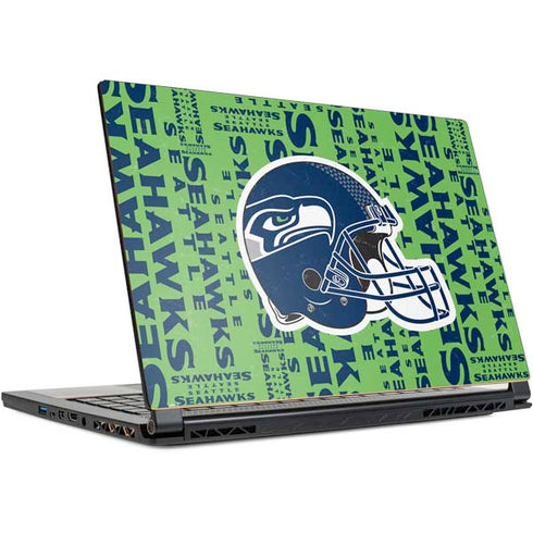 NFL Seattle Seahawks - Blast Green MSI GS65 Stealth Laptop Skin