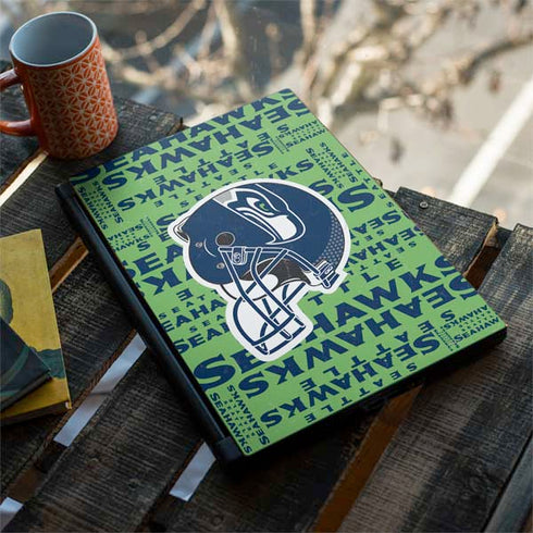 NFL Seattle Seahawks - Blast Green MSI GS65 Stealth Laptop Skin