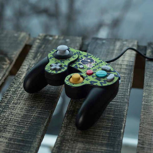 NFL Seattle Seahawks - Blast Green Nintendo GameCube Controller Skin