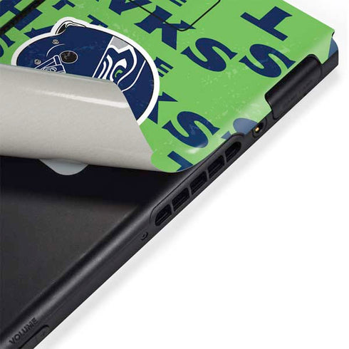 NFL Seattle Seahawks - Blast Green Nintendo Switch Bundle Skin