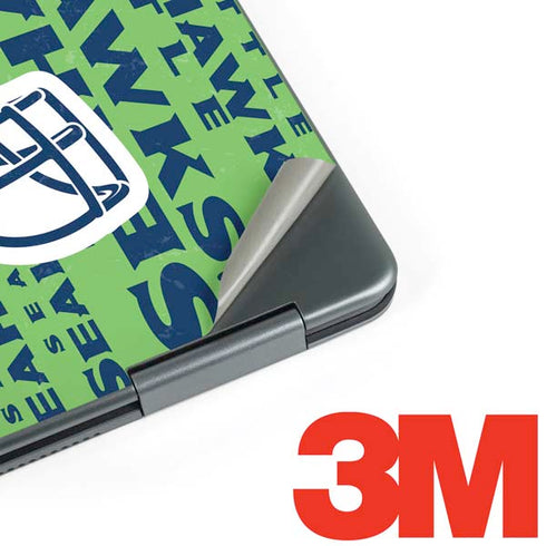 NFL Seattle Seahawks - Blast Green Notebook 9 Pro 13in (2017) Skin