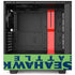 NFL Seattle Seahawks - Blast Green NZXT H510 Compact ATX Mid-Tower Case Skin