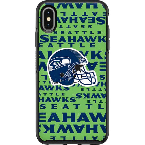 NFL Seattle Seahawks - Blast Green Otterbox Symmetry iPhone Skin