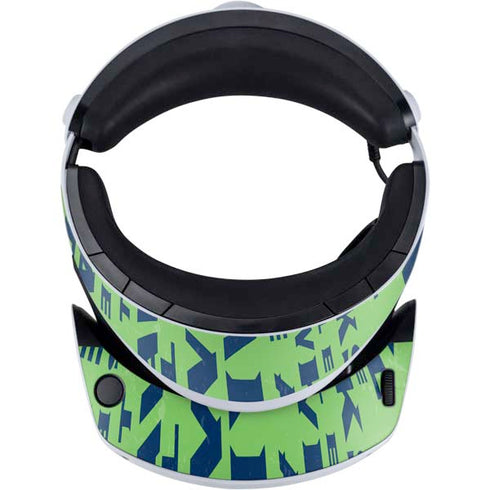 NFL Seattle Seahawks - Blast Green PlayStation VR2 Skin
