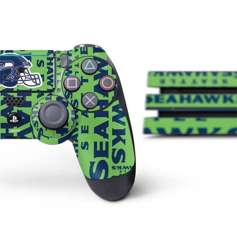 NFL Seattle Seahawks - Blast Green PS4 Pro Bundle Skin